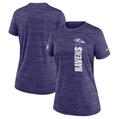 Baltimore Ravens Women's Sideline Velocity Dri-FIT T-Shirt | NFL Near me