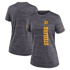 Pittsburgh Steelers Women's Sideline Velocity Dri-FIT T-Shirt | NFL Online
