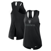 Las Vegas Raiders Women's Open-Back Crisscross Dri-FIT Tank Top | NFL Online