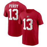 San Francisco 49ers Brock Purdy Youth Player Name & Number T-Shirt | NFL Outlet