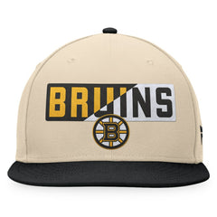Boston Bruins Fanatics Goalaso Snapback Hat - NHL Hats