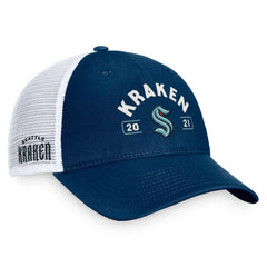 Seattle Kraken Fanatics Free Kick Trucker Adjustable Hat - NHL Hats