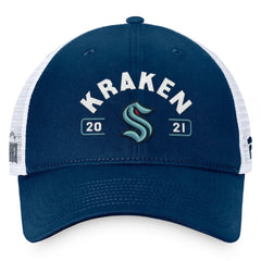 Seattle Kraken Fanatics Free Kick Trucker Adjustable Hat - NHL Hats
