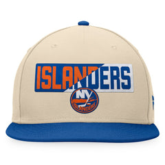 New York Islanders Fanatics Goalaso Snapback Hat - NHL Hats