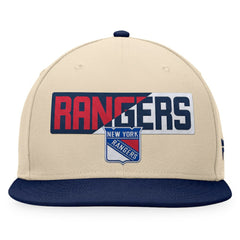 New York Rangers Fanatics Goalaso Snapback Hat - NHL Hats