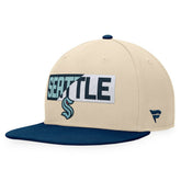 Seattle Kraken Fanatics Goalaso Snapback Hat - NHL Hats