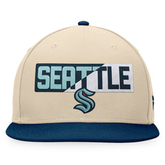 Seattle Kraken Fanatics Goalaso Snapback Hat - NHL Hats