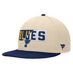 St. Louis Blues Fanatics Goalaso Snapback Hat - NHL Hats