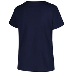 Cleveland Guardians Profile Women's Plus Size Arch Logo T-Shirt - MLB T-shirts