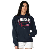 Montreal Canadiens G-III 4Her by Carl Banks Women's Filigree Logo Pullover Hoodie – Navy - NHL Hoodies