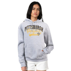 Pittsburgh Penguins G-III 4Her by Carl Banks Women's Filigree Logo Pullover Hoodie – Gray - NHL Hoodies