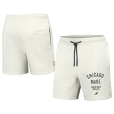 Cream Chicago Bulls NBA x Staple Heavyweight Fleece Shorts | NBA