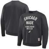 Anthracite Chicago Bulls NBA x Staple Plush Pullover Sweatshirt | NBA