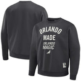Anthracite Orlando Magic NBA x Staple Plush Pullover Sweatshirt | NBA