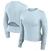 Buffalo Bills Women's Studio Fitted Long Sleeve Gym Top | NFL Outlet