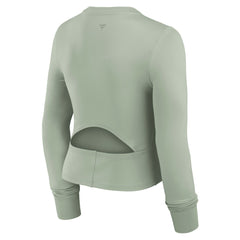Green Bay Packers Women's Studio Fitted Long Sleeve Gym Top | NFL On sale