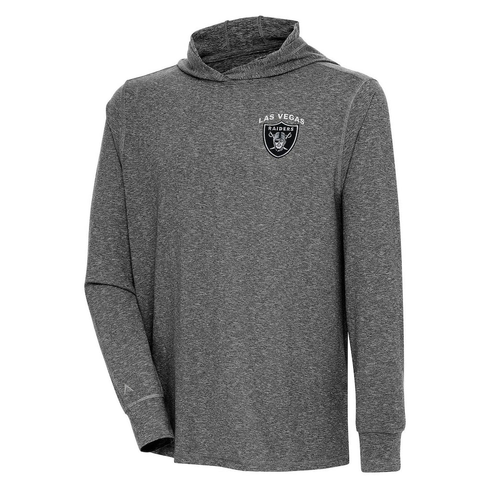 Las Vegas Raiders Antigua Saga Long Sleeve Hoodie T-Shirt | NFL On sale