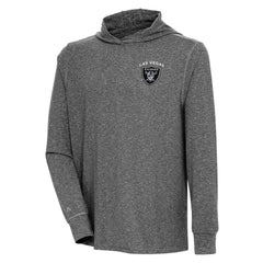 Las Vegas Raiders Antigua Saga Long Sleeve Hoodie T-Shirt | NFL On sale