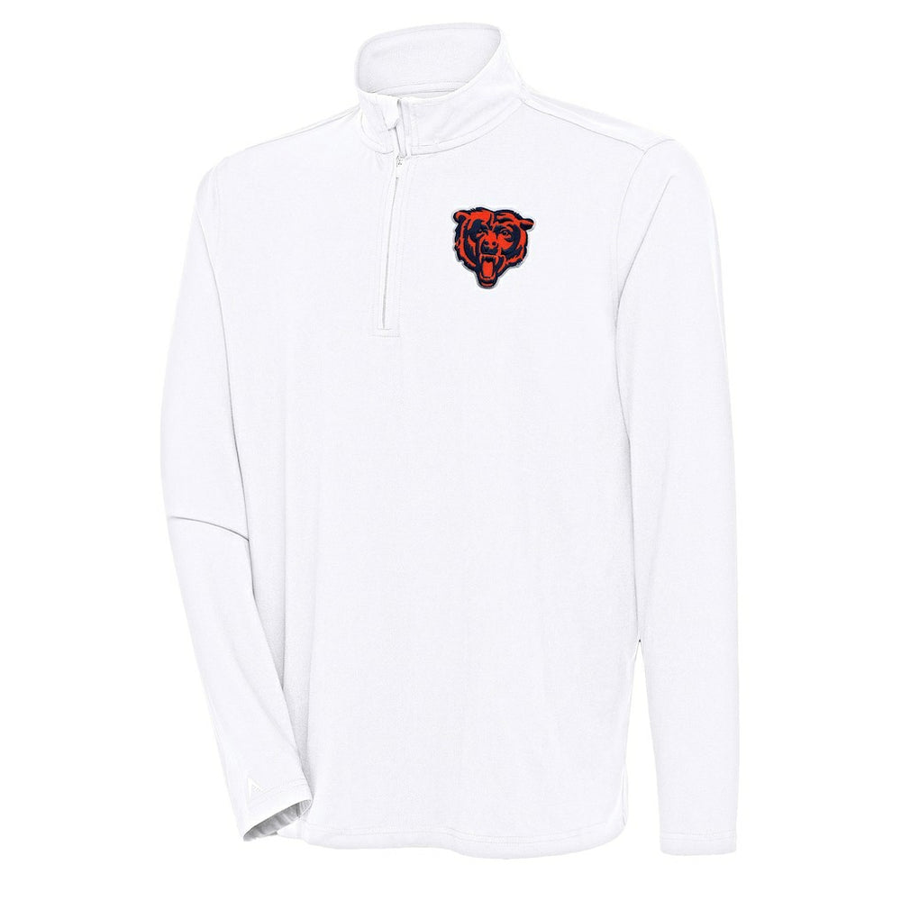 Chicago Bears Antigua Hunk Quarter-Zip Pullover Top | NFL Hot