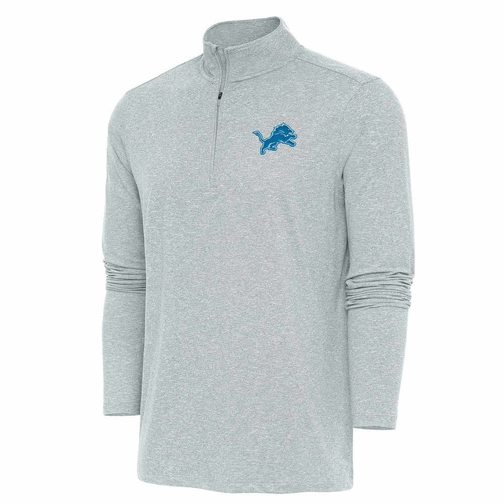 Detroit Lions Antigua Hunk Quarter-Zip Pullover Top | NFL Discount