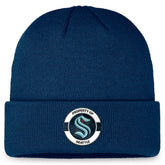 Seattle Kraken Fanatics Authentic Pro Training Camp Cuffed Knit Hat - NHL Hats