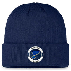 St. Louis Blues Fanatics Authentic Pro Training Camp Cuffed Knit Hat - NHL Hats