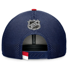 Columbus Blue Jackets Fanatics 2024 NHL Draft On Stage Trucker Adjustable Hat - NHL Hats