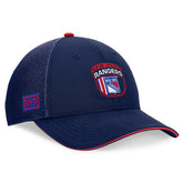 New York Rangers Fanatics 2024 NHL Draft On Stage Trucker Adjustable Hat - NHL Hats