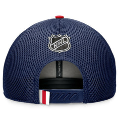 New York Rangers Fanatics 2024 NHL Draft On Stage Trucker Adjustable Hat - NHL Hats