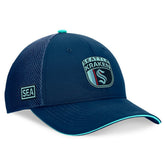 Seattle Kraken Fanatics 2024 NHL Draft On Stage Trucker Adjustable Hat - NHL Hats
