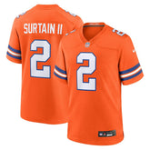 Denver Broncos Patrick Surtain II Mile High Collection 1977 Throwback Player Game Jersey | NFL Outlet