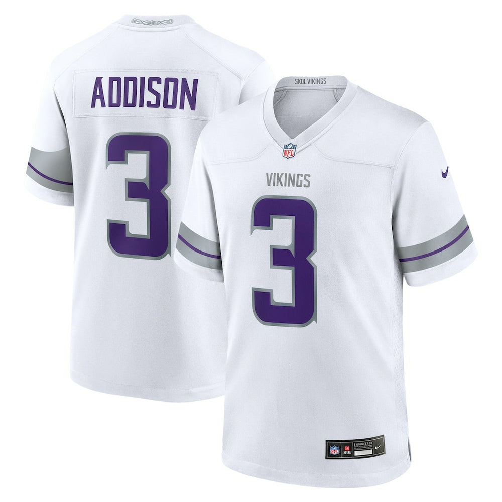 Minnesota Vikings Jordan Addison Alternate Game Player Jersey | NFL Near me