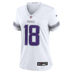 Minnesota Vikings Justin Jefferson Women's Alternate Game Player Jersey | NFL New