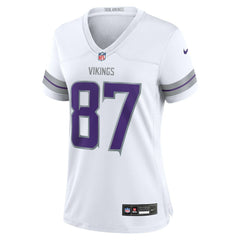 Minnesota Vikings T.J. Hockenson Women's Alternate Game Player Jersey | NFL Sale