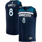Navy Josh Minott Minnesota Timberwolves Fast Break Player Jersey | NBA