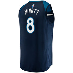 Navy Josh Minott Minnesota Timberwolves Fast Break Player Jersey | NBA