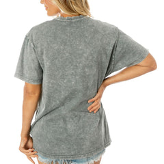Baltimore Ravens Gameday Couture Women's Tackle Titan Boyfriend Washed T-Shirt | NFL Near me