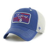 Royal Philadelphia 76ers '47 Five Point Patch Clean Up Adjustable Hat | NBA
