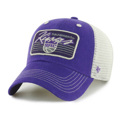 Purple Sacramento Kings '47 Five Point Patch Clean Up Adjustable Hat | NBA