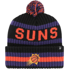 Black Phoenix Suns '47 Bering Cuffed Knit Hat with Pom | NBA