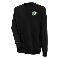 Black Boston Celtics Antigua Victory Pullover Sweatshirt | NBA