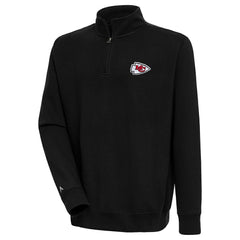Kansas City Chiefs Antigua Victory Quarter-Zip Pullover Top | NFL Sale