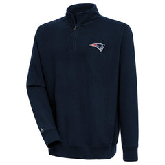 New England Patriots Antigua Victory Quarter-Zip Pullover Top | NFL Hot
