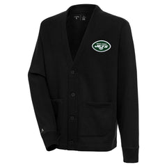 New York Jets Antigua Victory Button-Up Cardigan | NFL New