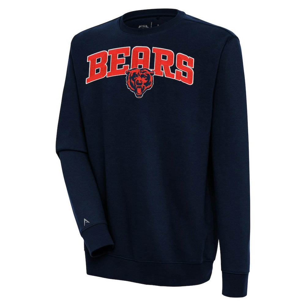 Chicago Bears Antigua Victory Chenille Pullover Sweatshirt | NFL New