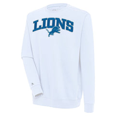 Detroit Lions Antigua Victory Chenille Pullover Sweatshirt | NFL Hot