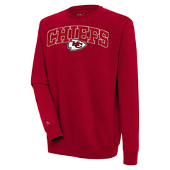 Kansas City Chiefs Antigua Victory Chenille Pullover Sweatshirt | NFL On sale