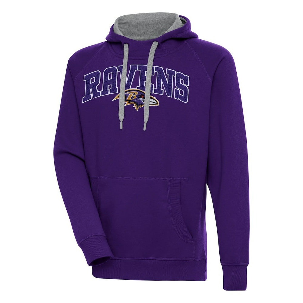 Baltimore Ravens Antigua Victory Pullover Hoodie | NFL Discount