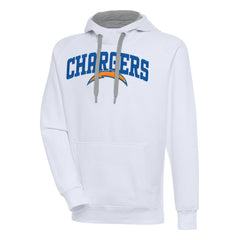 Los Angeles Chargers Antigua Victory Pullover Hoodie | NFL US