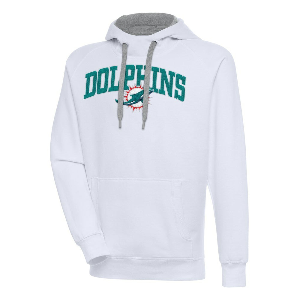 Miami Dolphins Antigua Victory Pullover Hoodie | NFL Discount